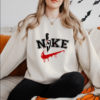 Ghost N1ke Scream Ghostface Sweatshirt , Funny Horror Movie Shirt